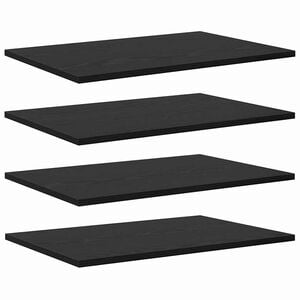 vidaXL Knygų lentyna 3 auk&scaron;tų 4 vnt. 60 x 40 x 1,5 cm Apdirbta mediena