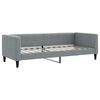 vidaXL Sofa, &scaron;viesiai pilkos spalvos, 80x200cm, audinys