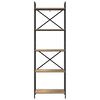 vidaXL Knygų lentyna Amatininkų ąžuolas 56 x 34 x 171 cm