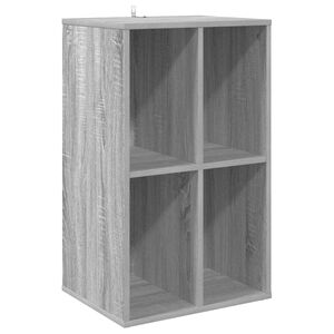 vidaXL Plok&scaron;telių spintelė Pilka Sonoma 44,5 x 36,5 x 74,5 cm