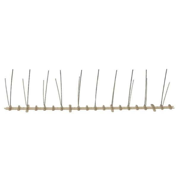 vidaXL Smaigų rinkinys nuo paukščių ir balandžių, 20vnt., 2 eilės, 10m