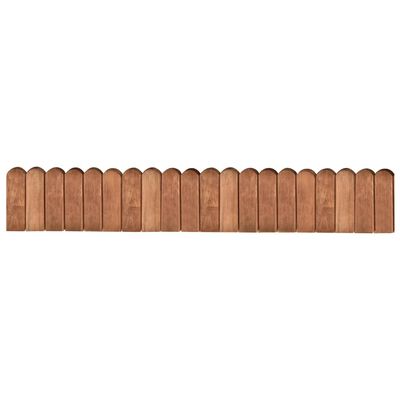 vidaXL Pertvaros ritinys, rudas, 120cm, impregnuota pušies mediena