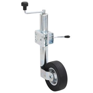 vidaXL priekabos lizdas su 60 mm cinkuoto plieno spaustuku