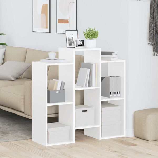 vidaXL Kabalas Balta 90 x 30 x 90 cm