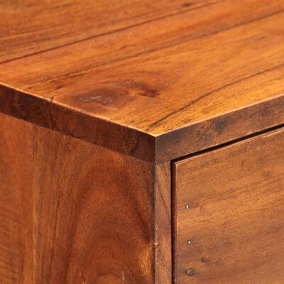 vidaXL Konsolinis staliukas, 100x35x76cm, akacijos medienos masyvas
