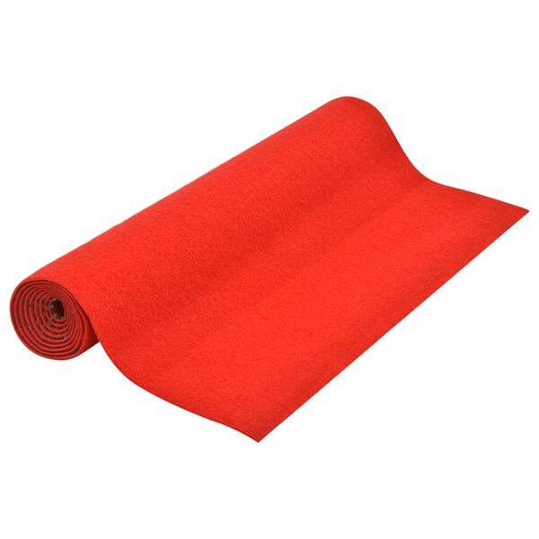 vidaXL Dirbtinė žolė su smeigtukais, raudonos spalvos, 2x1,33m