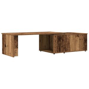 vidaXL Kavos staliukas Old Wood 150x50x35 cm Inžinierinė mediena