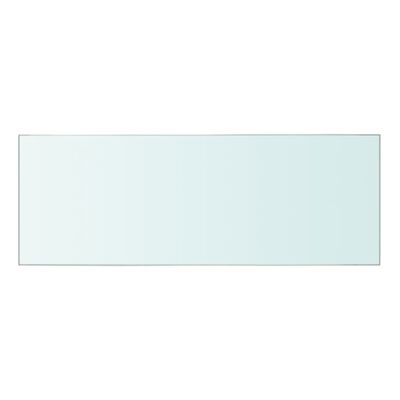 vidaXL Lentynos plokštė, skaidrus stiklas, 40x12 cm