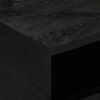 vidaXL kavos staliukas juodas 80x54x40 cm Engineered Wood