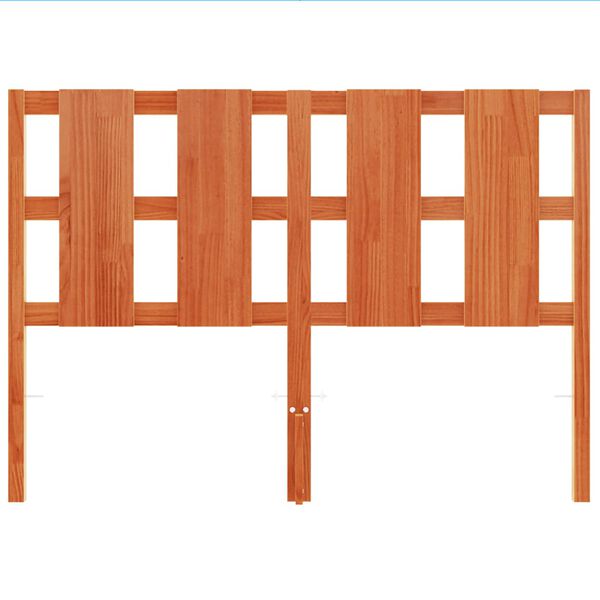 vidaXL Galvūgalis, va&scaron;ko rudos spalvos, 135cm, pu&scaron;ies medienos masyvas