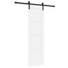 vidaXL Slankios durys 61 x 198,5 cm Pu&scaron;ies medienos masyvas