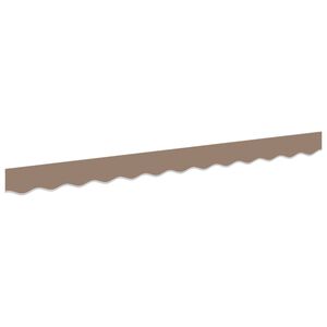 vidaXL Markizės pakra&scaron;čio pakeitimas Taupe 329 x 20 cm Poliesteris