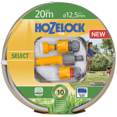 Hozelock Laistymo žarna Select, 20m žarna su pagrindiniais antgaliais