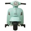 vidaXL Elektrinis žaislinis motoroleris Vespa GTS300, žalios spalvos