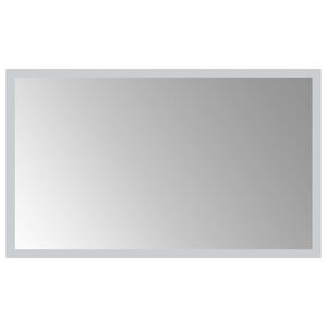 vidaXL LED vonios veidrodis Skaidrus 50 x 30 cm grūdintas stiklas