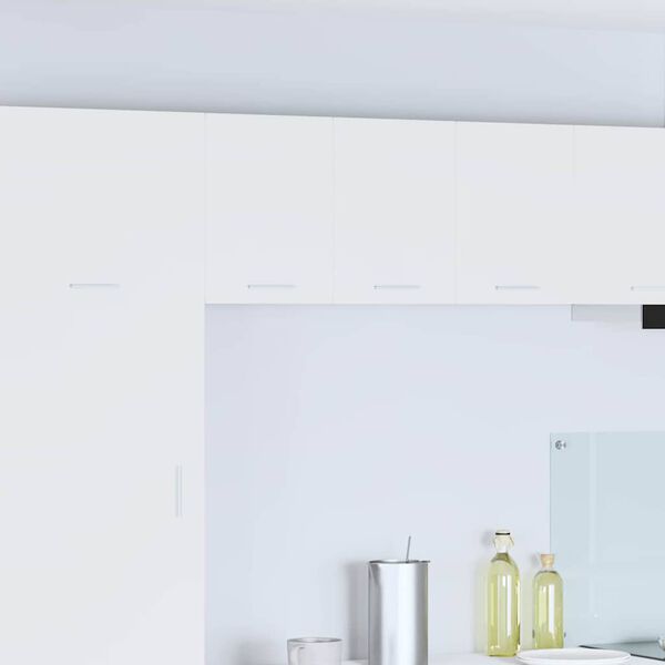 vidaXL Pakabinama spintelė su saugykla 2 pcs Balta 30 x 31 x 40 cm