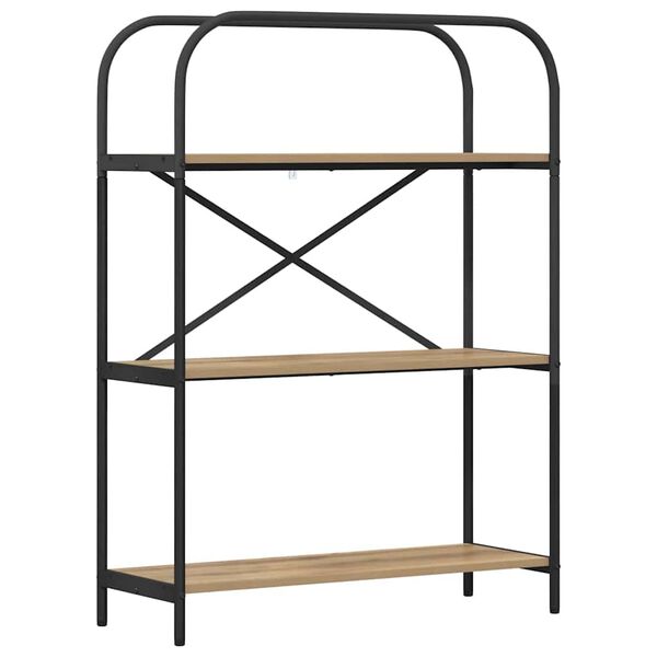 vidaXL Knygų lentyna Amatininkų ąžuolas 80 x 30 x 109 cm