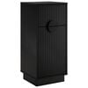 vidaXL Kabalas VENRAY Juoda 35 x 33 x 77,5 cm Apdirbta mediena