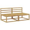 vidaXL Lauko Vidurinis Sofa Balta 158 x 83 x 73 cm