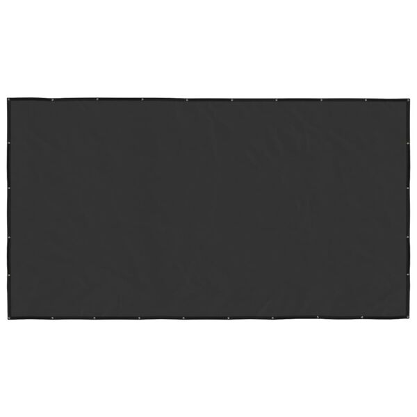 vidaXL Tinklas priekabai, juodos spalvos, 2,5x4,5 m, HDPE