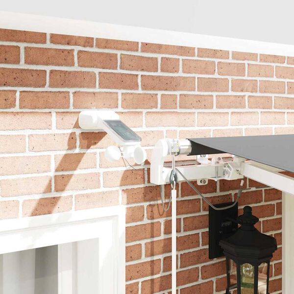 vidaXL Markizės rėmas Balta 3 x 2,5 m Aliuminis