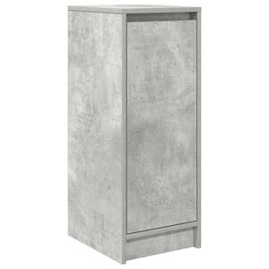vidaXL Spintelė batams, betono pilka, 29,5x34x76 cm, apdirbta mediena