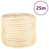 vidaXL Virvė, 25m, 100% sizalis, 14mm