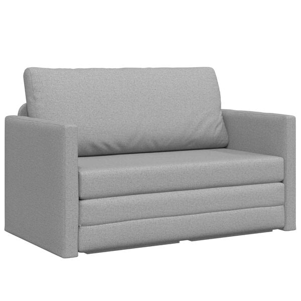 vidaXL Sofa lova 110cm Debesų pilka audinys