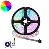 vidaXL LED juosta 12 vnt. Juoda ir permatoma Varis ir plastikas