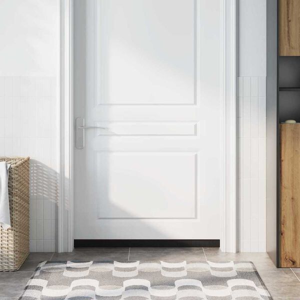 vidaXL Sukabinamų durų &scaron;epetėlių sandarikliai 2 pcs Ruda 100 cm