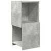 vidaXL Kampinė spintelė 30,5x30x65cm Apdirbta mediena Betono pilka