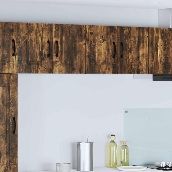 vidaXL Virtuvės spintelė Kalmar 2 pcs Rūkyta ąžuolas 60 x 31 x 40 cm