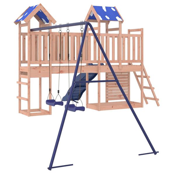 vidaXL Lauko žaidimų aik&scaron;telės komplektas, douglas eglės masyvas