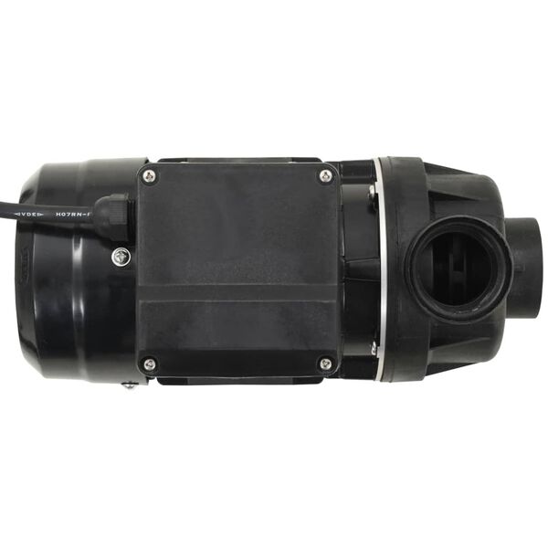 vidaXL Baseino siurblys, juodas, 0,25 AG, 7500 l/val