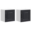 vidaXL Indaplovės plok&scaron;tė Kalmar 2 pcs Juoda 40 x 31 x 40 cm