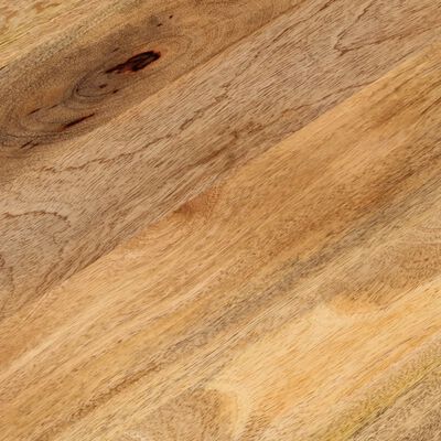 vidaXL Stalviršis, 80x40x3,8cm, mango medienos masyvas, ovalo formos