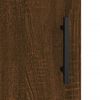 vidaXL Naktinės spintelės, 2vnt., rudos ąžuolo, 40x40x50cm, mediena