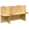 vidaXL Terariumo bazė Ruda 100 x 50 x 50 cm OSB