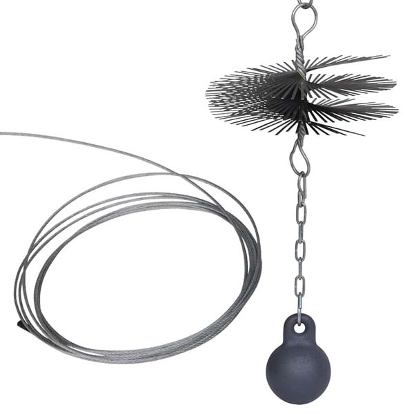 Apvalus &Scaron;epetys Kamino Valymui, Skersmuo 20 cm