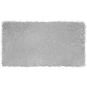 vidaXL Dirbtinio avių kailio kilimas TAFALLA Pilka 60 x 110 cm
