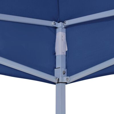 vidaXL Proginės palapinės stogas, mėlynos spalvos, 4,5x3m, 270 g/m²