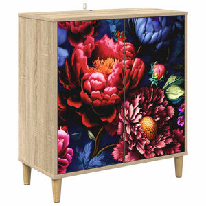 vidaXL Kabalas KIEL Sonoma ąžuolo 69 x 33 x 75 cm Apdirbta mediena