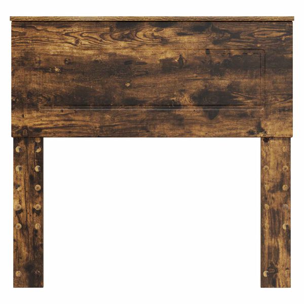 vidaXL Galvūgalis Rūkyta ąžuolas 100 cm Apdirbta mediena