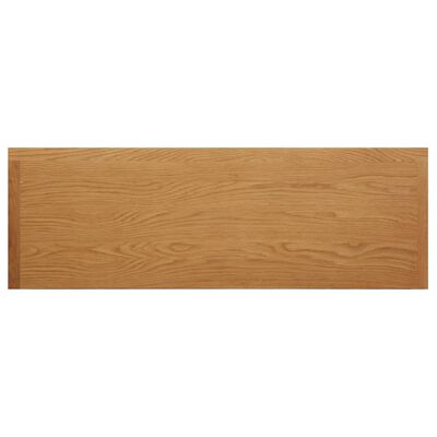 vidaXL Kosmetinis staliukas, 110x40x75cm, ąžuolo medienos masyvas