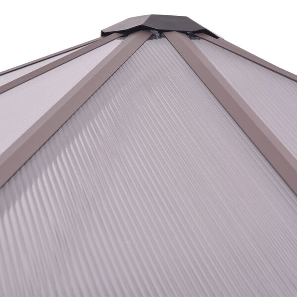 vidaXL &Scaron;iltnamis, aliuminis, 240x211x232 cm