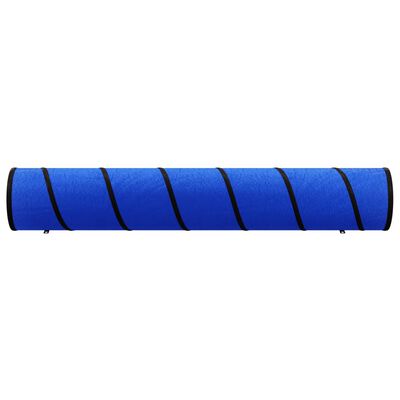 vidaXL Tunelis šunims, mėlynos spalvos, 50x300 cm, poliesteris