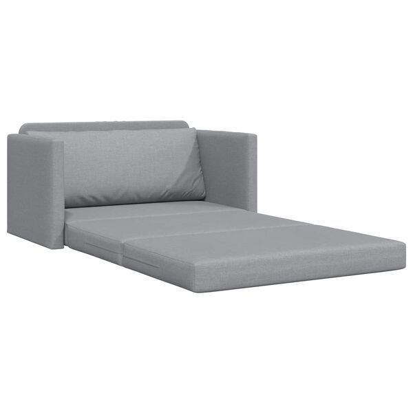 vidaXL Sofa lova 110cm &Scaron;viesiai pilka audinys