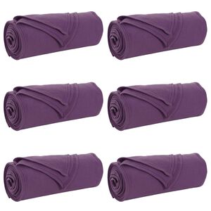 vidaXL Mesti antklodės 6 vnt. Violetinė 200 x 150 cm 2.61 kg Flysas