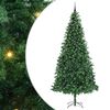 vidaXL Dirbtinė Kalėdų eglutė Žalia 300 cm PVC ir Metalas ir Plastikas