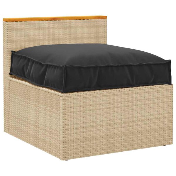 vidaXL Pagalvėlė Juoda 70 x 70 x 12 cm Oksfordo audinys